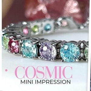 Park Lane COSMIC Bracelet Pastel Silver Tone Stackable NWT
